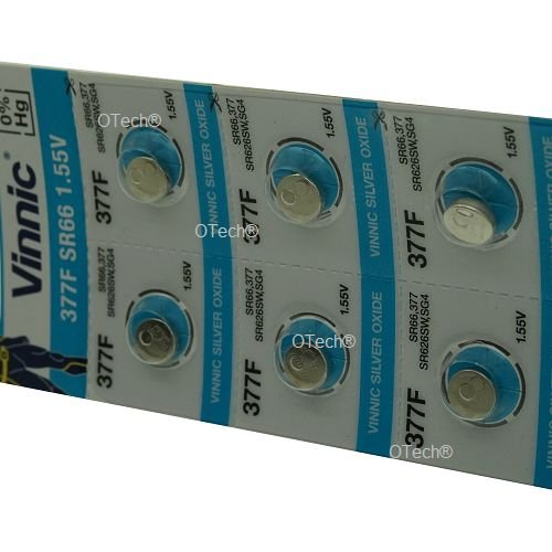 Preisvergleich Produktbild Otech Vinnic Swatch FLIK Flak Scuba Batterien, 10 Stück