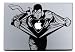 Produktbild Macbook Decal 13inch 15inch Apple Laptop Sticker Superman-High-Definition-Black von AsAir