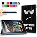 Produktbild Lenovo TAB3 7 Essential / Lenovo Tab3 A7-10 Hülle, Infiland Ultra Dünn und Leicht PU Leder Schutzhülle mit Standfunktion für Lenovo TAB3 7 Essential (Lenovo TB3-710F) 7,0 Zoll Tablet 2016 Release/Lenovo Tab3 A7-10 mit Standfunktion(Große Augen)