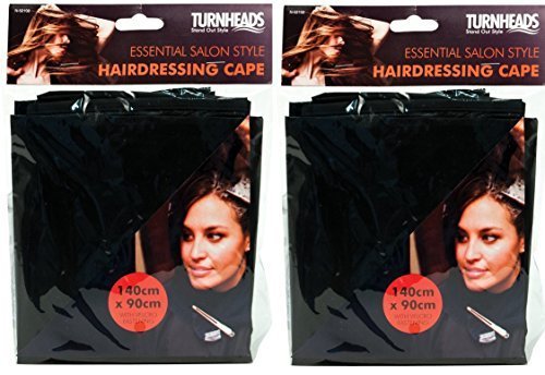 2x Hairdressing Cape- Choose colour (Black)