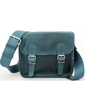 PAUL MARIUS Umhängetasche Größe S Ledertasche Beuteltasche Schultertasche Kobalt blau LA SACOCHE