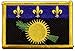 Produktbild Aufnäher Patch Flagge Frankreich Guadeloupe - 8 x 6 cm