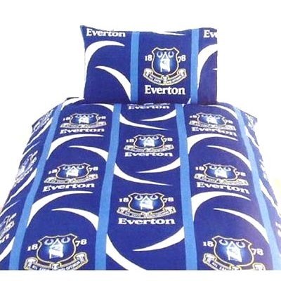 Everton Football Duvet/Quilt Cover Bedding Set (Single Bed)