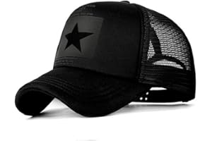 Cozyan Cappellino con Visiera Estivo Ricamato Uomo Trucker cap Berretto da Baseball Cappellino da Baseball Uomo Estivo Ricamato Cappelli a Rete Unisex Traspirante Trucker Cappello