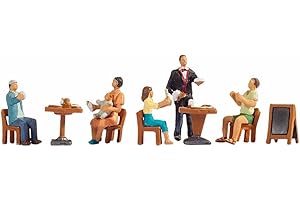 Noch - 15838 - Modélisme Ferroviaire - Figurine - Restaurant