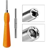 Cemobile Gamebit Screwdriver 4.5mm 3.8mm, Double-End Bit Security Gamebit Screwdriver Kit for Opening NES, SNES, N64, Gameboy