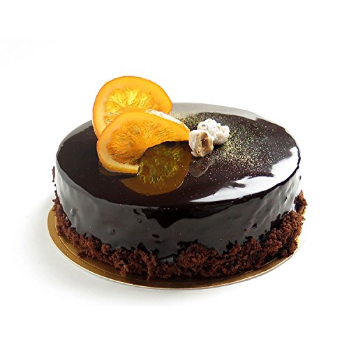5Pcs Edelstahl Kuchen Ring Set, HULISEN Mousse Form 8 * 4CM mit Schieber und Lifter Lebensmittel Ringe - 6