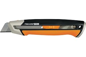 Fiskars Brytbladskniv, Längd 19,4 cm, Inklusive Blad (25mm)