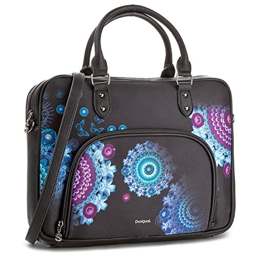 Preisvergleich Produktbild Desigual Bollywood Yale Computer Bag Negro