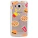 Produktbild KSHOP TPU Silikon Hülle für Samsung Galaxy J5(2016)J510 Handyhülle Schale Etui Protective Case Cover dünn mit Drucken Muster - Hamburger Französisch Frites Koks Pizza