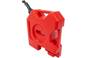 CStern 12 l tanica per serbatoio carburante carburante benzina serbatoio diesel con, serbatoio benzina portatile con beccuccio e per moto, SUV, ATV, fuoristrada (rosso)