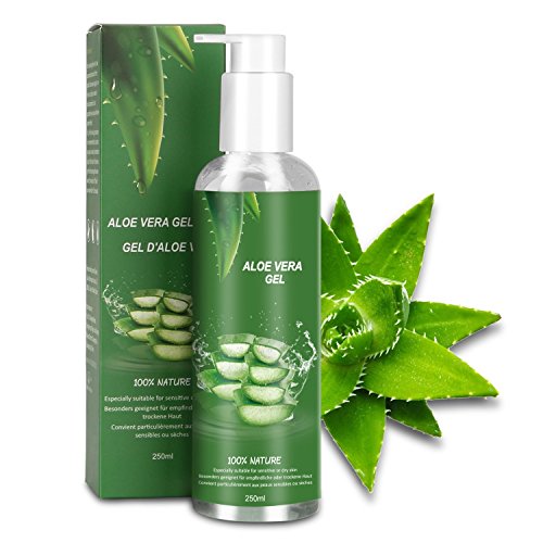 Betope Gel de Aloe Vera Pura, Aloe Vera 100 Puro Natural, Hidratante Gel Corporal y Facial, Cuidado After Sun/