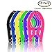 Produktbild Tragbar Faltbar Kleiderbügel Kunststoff Reise Camping faltbar, platzsparend zusammenklappen Coat Rock Anzug BH Huggable Kleiderbügel Rack für Kinder und Erwachsene [10 Pack – Farbe Zufällige] a