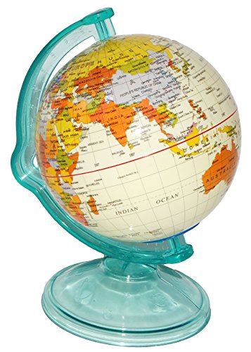 Sparschwein – “ Weltkugel / Globus “ – incl. Name – drehbar – Reisen Länder Welt / Erde – stabile Sparbüchse – Spardose für die Reisekasse Reisen Geld – Hochzeitsreise / Traumreise – Kreuzfahrt – Globen / Schifffahrt – Urlaubskasse - 3