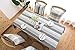 Produktbild GUOAI Moderne Tischdecke Streifendruck Multi-Funktions-Rechteckige Tischdecke Tischdecke Home KüChendekoration,60 * 60cm