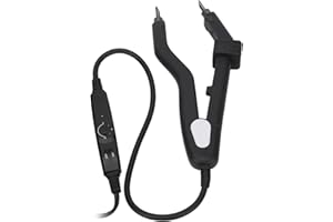 PONGNAS Strumento per Estensioni dei Capelli, Connettore per e di Colla Cheratina Macchina Connettore Professionale per Ferro Termico per Estensioni dei Capelli (Spina UE)