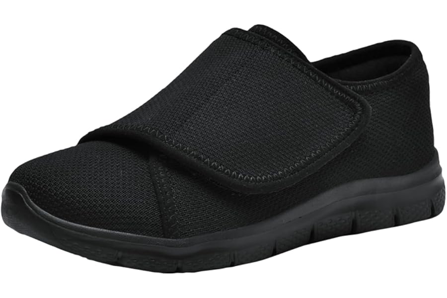 Diabetic Shoes for Women Extra Wide Orthopaedic Slippers Edema Men Breathable Rehabilitation Shoes Adjustable Walking Shoes