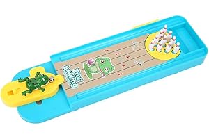 VGEBY Jouet de Bowling de Table, Mini Jeu de Bowling de Bureau d'enfants Jouant Le Jouet de Divertissement d'enfants