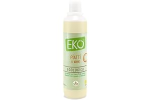 EKO "MADE IN ITALY" EKO Detersivo Piatti a Mano - Ecologico 500ml (Limone)
