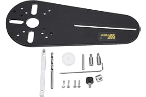 EsportsMJJ Jig Di Taglio A Cerchio Per Bosch Makita Elettrico Taglierino Fresatrice Legno - C