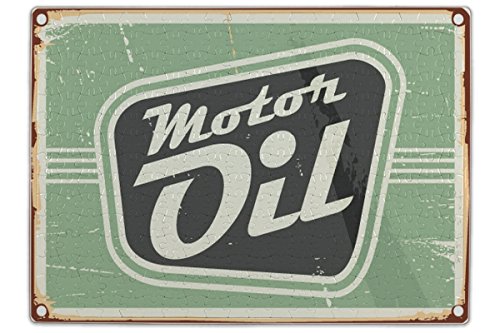 Preisvergleich Produktbild LEotiE SINCE 2004 Puzzle Retro Motoröl Bedruckt 120 Teile