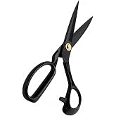 Proalet Profesyonel Terzi Makası, Ergonomik 4 Parmak Sap, Y&uuml;ksek Mangan &Ccedil;elik, Kumaş Makası, Ultra Keskin, Hassas Kesim, Darb