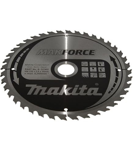 Lame Scie Circulaire Makforce B-32269 30mm Alésage Lame Scie Circulaire Carbure MAKITA 235mm 20D - MAKFORCE B-32269 Pour Bois Lame Bois MAKFORCE B-32269