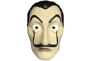 Boolavard Money Heist Mask Dali Mask - Unisex Costume Mask Salvador Dali Cosplay