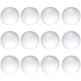 Hemobllo 20 Pcs Optical Lens - 42mm Diameter Double Convex Lenses, 68mm Focal Lengths Biconvex Lens Magnifying Glass Lens