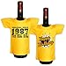 Produktbild Mini T-Shirt Set Original Since 1987 The real King und Happy Birthday Flaschenüberzieher Geschenk für das Geburtstagskind zum 32. Geburtstag