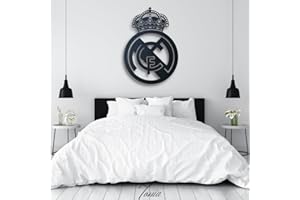 Tonia Tableau des équipes de football du Real Madrid Barsa Atlético de Madrid - Disponible en 5 tailles (petit, Real Madrid)