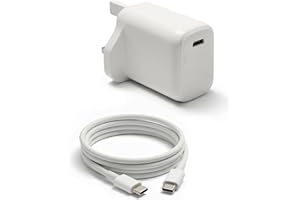 JEESTAM 30W USB C Fast Charger for iPad Pro 13, 12.9, 11 inch 2024 2023 2022 M4 M2 M1, iPad Air 5 4, Mini 6, iPhone 15/15 Plus/15 Pro/15 Pro Max/16/16 Plus/16Pro Max Charging Plug and 1.8 M USB-C Cable