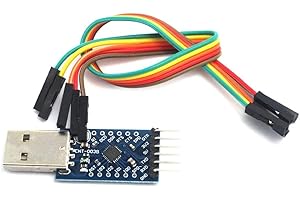 WINGONEER CP2104 seriell Konverter USB 2.0 zu UART 6PIN Modul TTL-kompatibel mit und Besser als CP2102