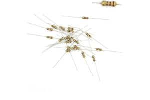 MIKROTECK 20x Résistances carbone ¼W - 0.25w - 5% - 220R - 220ohm - 44res041