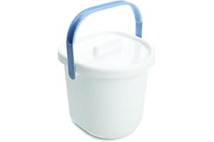 The Neat Nursery Co. Nappy Pail, 801 White/Blue, 0.65 kg