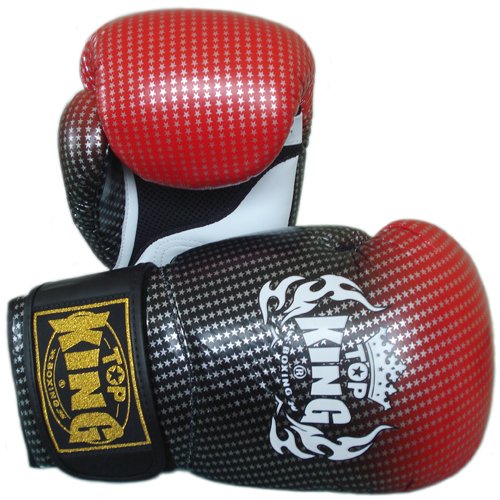 Buy Top King Muay Thai Boxing Gloves Super Star TKBGSS01RD "Air" Red