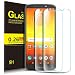 Produktbild KuGi Für Motorola Moto E5 Schutzfolie, Hartglas Glas Display Schutzfolie [Blasenfrei] [HD Ultra] [Anti-Kratzer] Displayschutzfolie Displayschutz Für Moto E5 Smartphone. Klar [2 Pack]