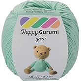 Happy Yarn Gurumi Amigurumi &Ouml;rg&uuml; İpi 50gr 130m &Ouml;rg&uuml; İpi (Mint)
