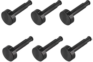 Paxanpax PCK710 - Manopola universale per orologio da forno, confezione da 6, colore: nero