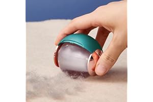 N\C Multifunzionale Rimuovi pelucchi, mini palla portatile da viaggio, rimozione peli di animali domestici, depolverazione domestica e rimozione di scarti di cibo, riutilizzabili e lavabili