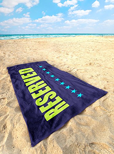 Strandtuch „Reserved“ 90x170cm - 2