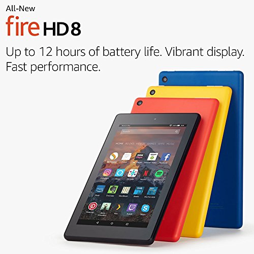 Fire HD 8 Tablet with Alexa, 8" HD Display, 16 GB, Black - with Special Offers (Previous Generation - 7th) - Image 4