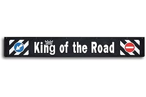 HANSEN STYLING PARTS Schmutzfängerleiste King of the Road" (aus Hartgummi), Länge: 2400mm Höhe: 350mm Dicke: ca. 6mm - schwere Ausführung 6,5 kg~