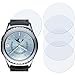 Produktbild 3 x Displayschutzfolie klar/wie unsichtbar für Samsung Gear S2 Classic