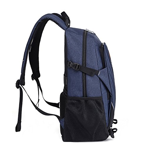 XSY Multifunktions 14″ 15″ Notebook Laptop Rucksack mit Anti Diebstahl Business Computer Arbeit Rucksäcke Schulrucksack - 2