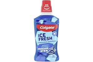 Colgate Fresh Breath zestaw 6 butelek do płukania jamy ustnej 500 ml – natychmiastowa i długotrwała świeżość bez przypalenia