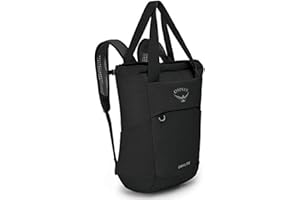 Osprey Europe Unisex plecak turystyczny, czarny, jeden rozmiar