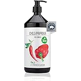 GREEN HOME LOVE NATURE®️ 1L Bio Chili/Paprika Dünger mit hohem Nährstoffgehalt - nachhaltiger Paprika Dünger einfach zu dosie