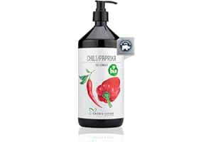 GREEN HOME LOVE NATURE® 1L BIO Chili/Paprika Dünger mit hohem Nährstoffgehalt - nachhaltiger Paprika Dünger einfach zu dosieren - Made in Germany