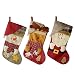Produktbild SueH Design Weihnachtsstrumpf 3er Set 48cm